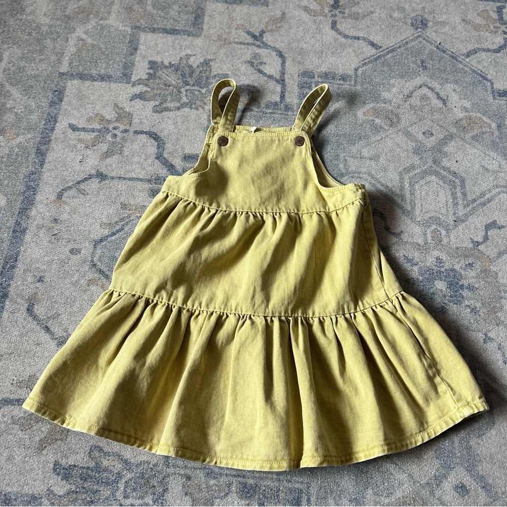 Nwt Zara green dress size 4-5